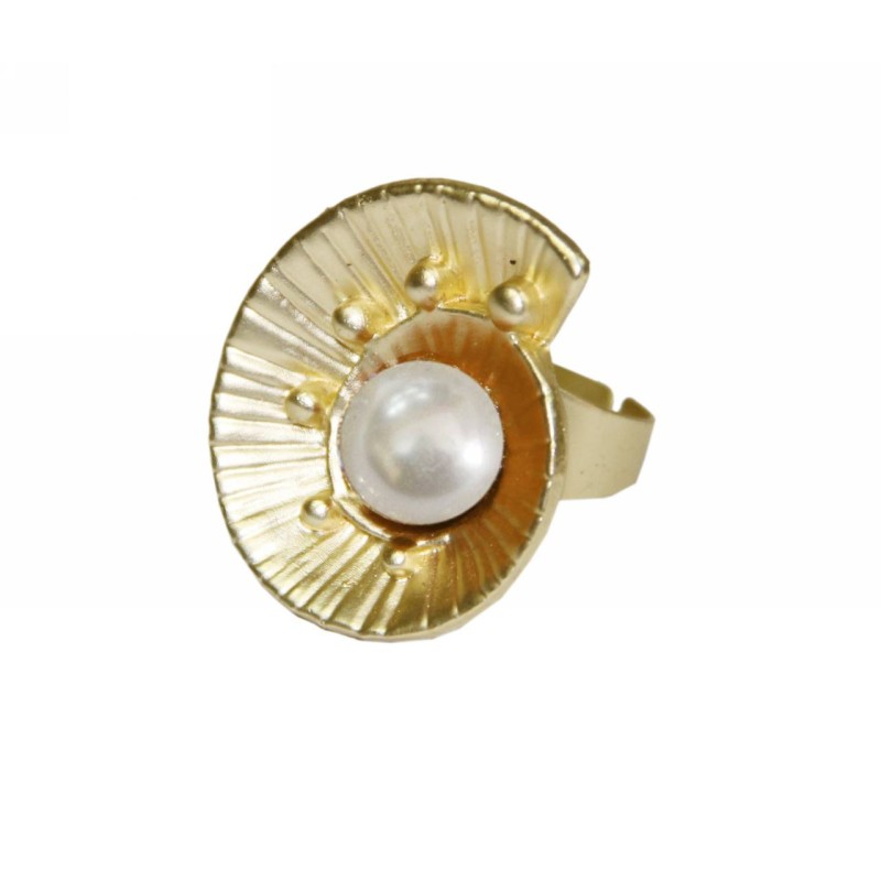 Kostibas 2514-507X, Πέρλα, Μεταλλικό, ΤΕ, Χρυσό 