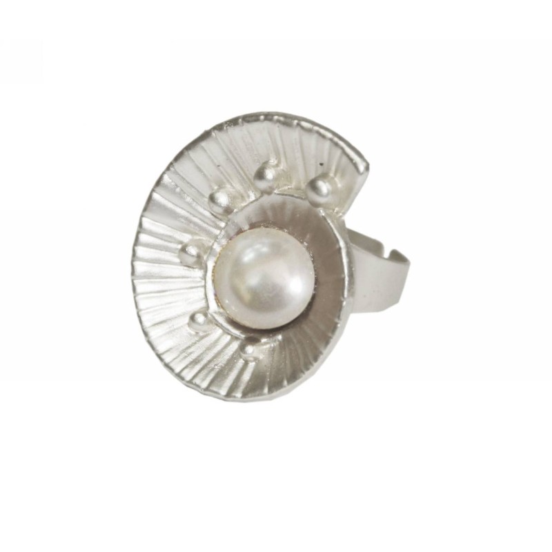 Kostibas 2514-507A, Πέρλα, Μεταλλικό, Ασημί 