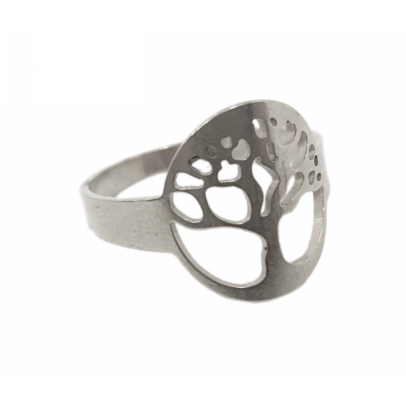 Kostibas 2513-302A, Δαχτυλίδι, Ατσάλι, Ασημί 