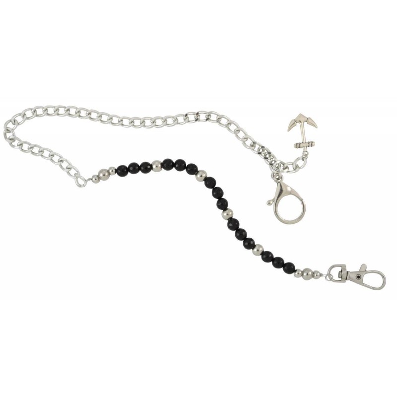 Kostibas 6250-845, Ατσάλι, Για ζώνη, Ανδρικό, Μαύρο 