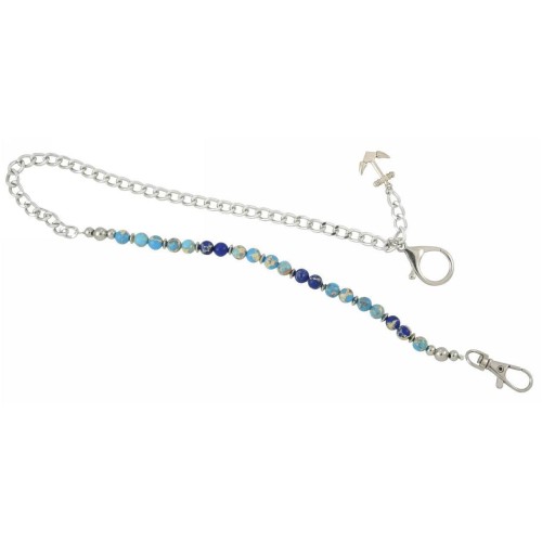 Kostibas 6250-843, Ατσάλι, Για ζώνη, Ανδρικό, Γαλάζιο