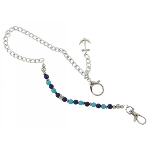 Kostibas 6250-841, Ατσάλι, Για ζώνη, Ανδρικό, Τιρκουάζ