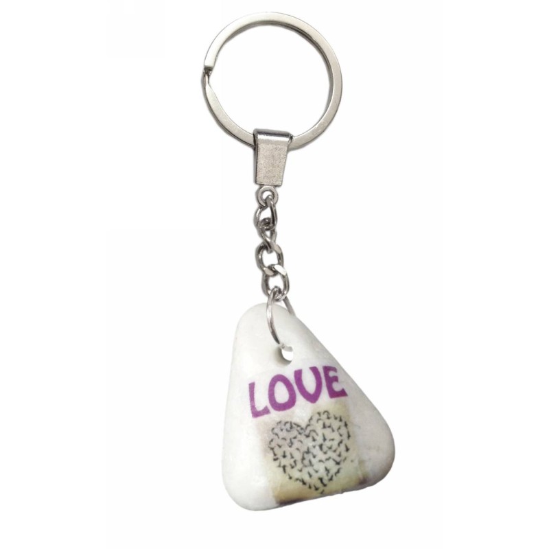 Kostibas 6214-104B, Με μοτίφ, Πέτρα, Ασημί 