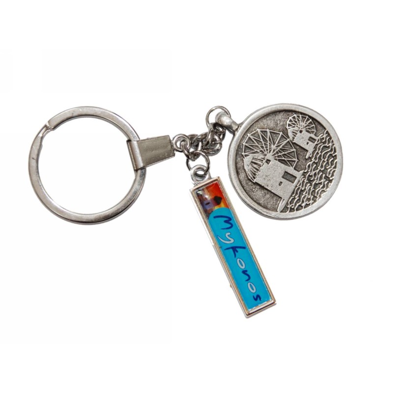 Kostibas 6210-205, Με μοτίφ, Μεταλλικό, Ασημί 