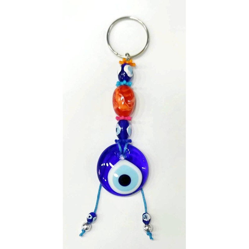 Kostibas 6229-742, Μάτι, Μεταλλικό, Χάντρες, Μπλε 