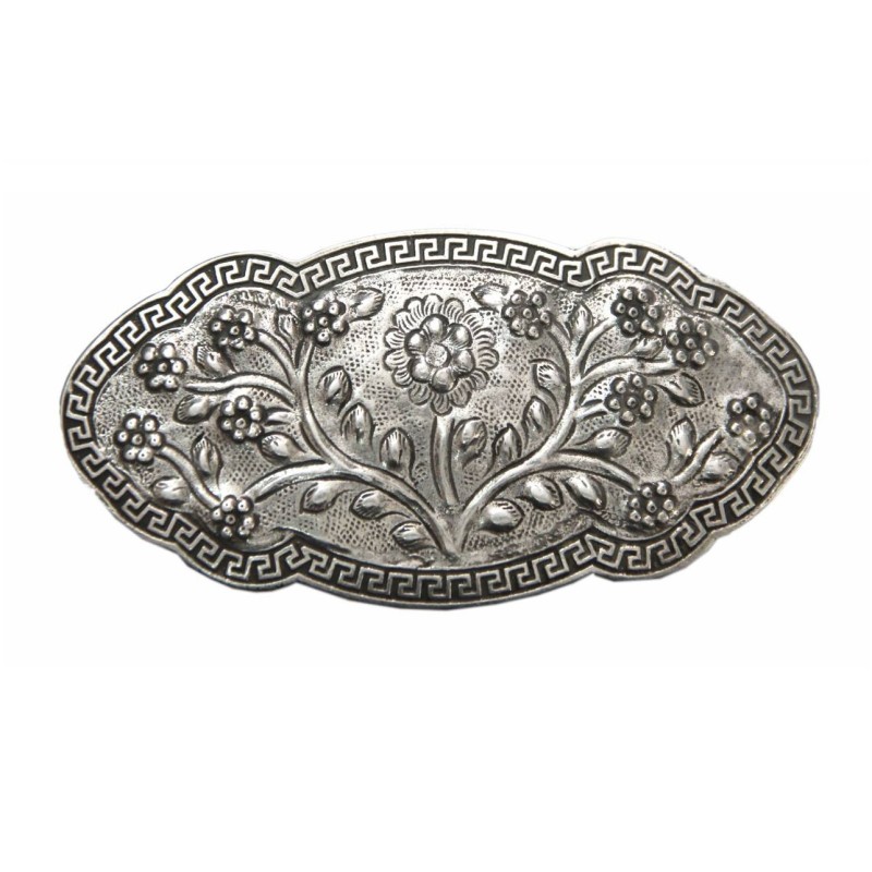 Kostibas 4010-008A, Μπαρέτα, Μεταλλικό, Ασημί 