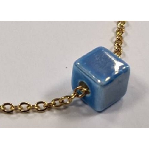 Kostibas 1513-866XB, Βραχιόλι, Ατσάλι, Με μοτίφ, Γαλάζιο