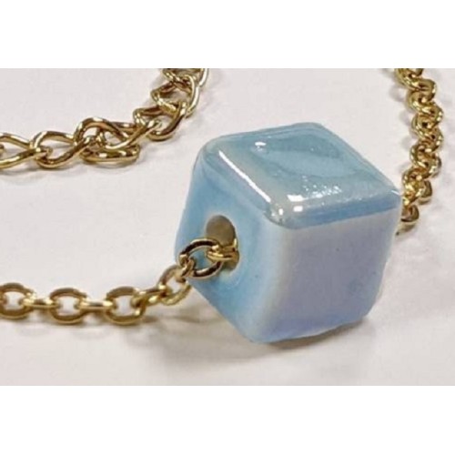 Kostibas 1513-866XC, Βραχιόλι, Ατσάλι, Με μοτίφ, Γαλάζιο