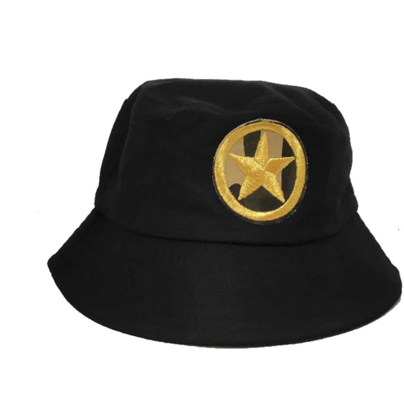 Kostibas 5498-702MN, Καλοκαιρινά καπέλα, Bucket, Διπλής όψης, Μαύρο 