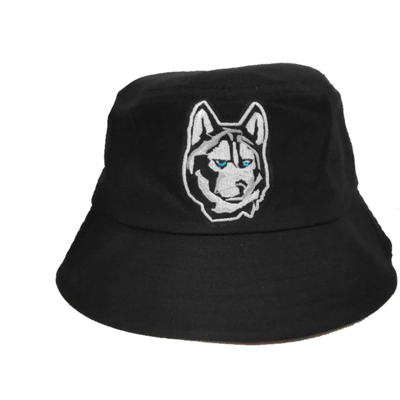 Kostibas 5498-703LO, Καλοκαιρινά καπέλα, Bucket, Διπλής όψης, Μαύρο, Λευκό 