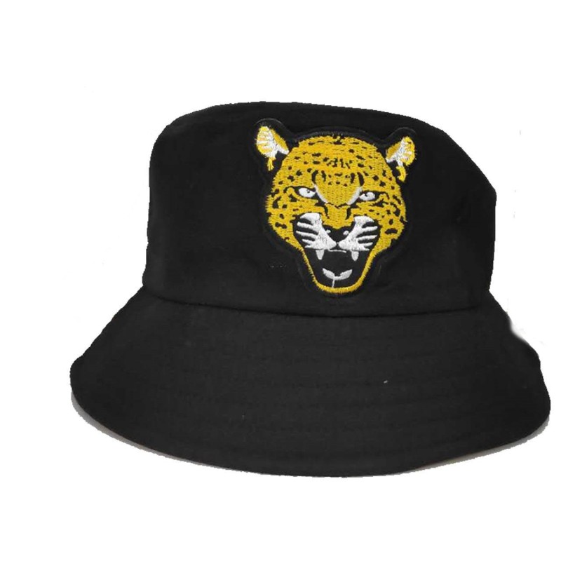 Kostibas 5498-703GE, Καλοκαιρινά καπέλα, Bucket, Διπλής όψης, Μαύρο, Γκρι 