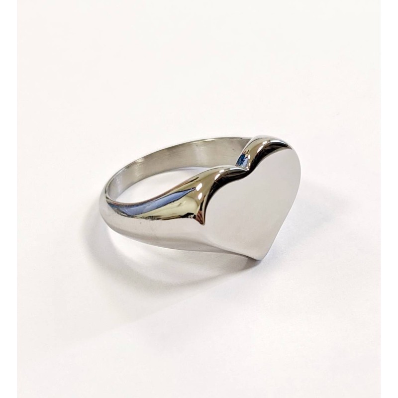 Kostibas 2513-509A, Δαχτυλίδι Ανδρικό, Ατσάλι, Ασημί 