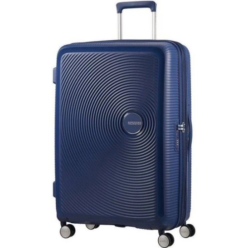American Tourister 88474-1552, Soundbox Midnight Blue, Μεγάλη, Μπλε