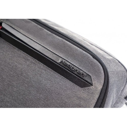 Hedgren HEXL01-176 EXCELLENCE, Χιαστί, Ύφασμα, Ανθρακί