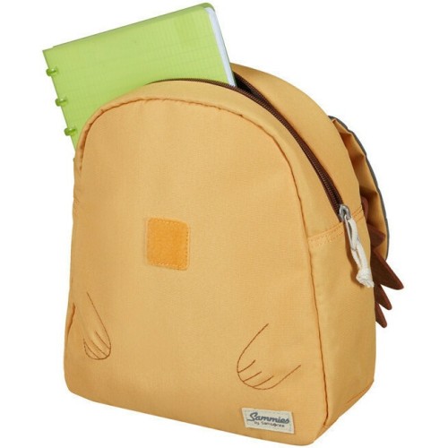 Samsonite 142431-9674 Happy Samies Lion Lester, Σχολική Τσάντα, Ύφασμα, Κίτρινο