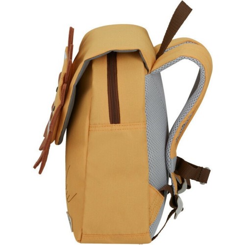Samsonite 142431-9674 Happy Samies Lion Lester, Σχολική Τσάντα, Ύφασμα, Κίτρινο