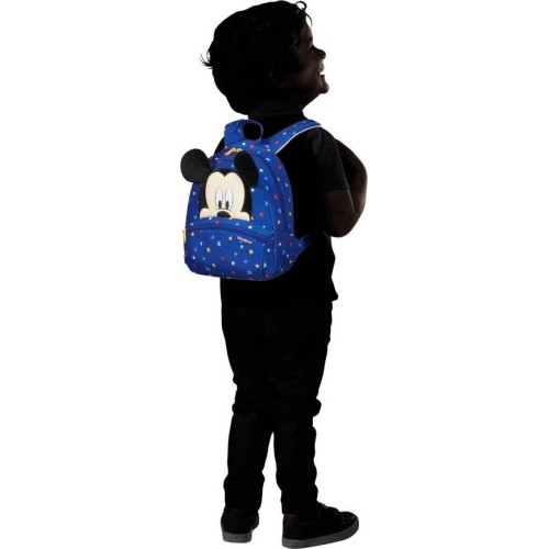 Samsonite 140106-9548 Disney Ultimate 2 Mickey Stars, Σχολική Τσάντα, Ύφασμα, Μπλε