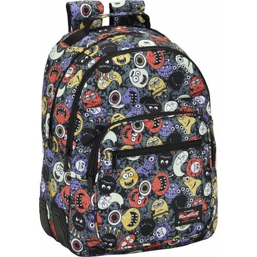 Safta 641742773, Monsters, Σχολική Τσάντα, Print