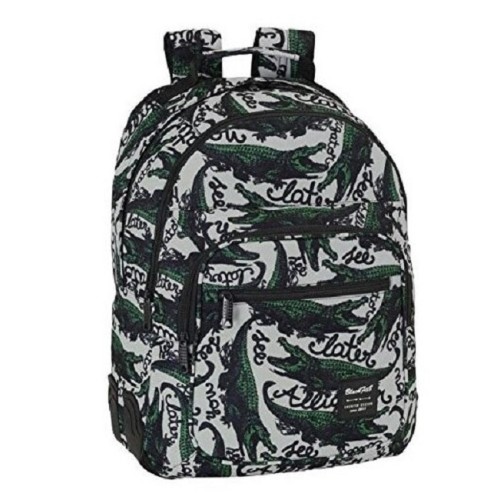 Safta 641644773, Alligator, Σχολική Τσάντα, Print