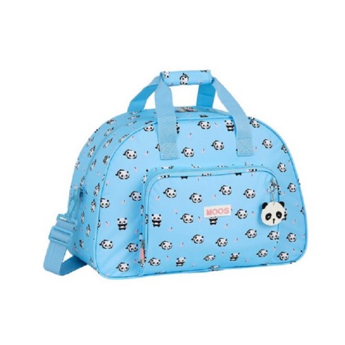 Safta 712071219 Panda, Ύφασμα, Παιδικό Σακ Βουαγιάζ, Γαλάζιο