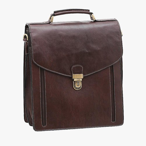 Bartuggi 118-626, Χαρτοφύλακας, Δερματίνη, Καφέ