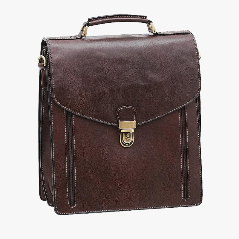 Bartuggi 118-626, Χαρτοφύλακας, Δερματίνη, Καφέ