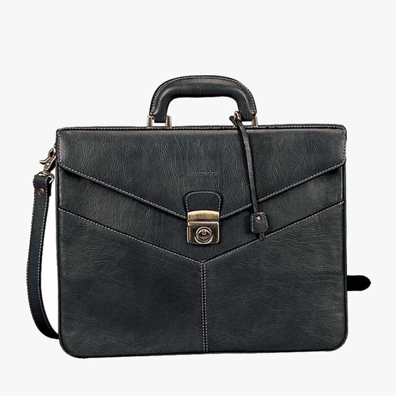 Bartuggi 118-2086, Χαρτοφύλακας, Δερματίνη, Μαύρο