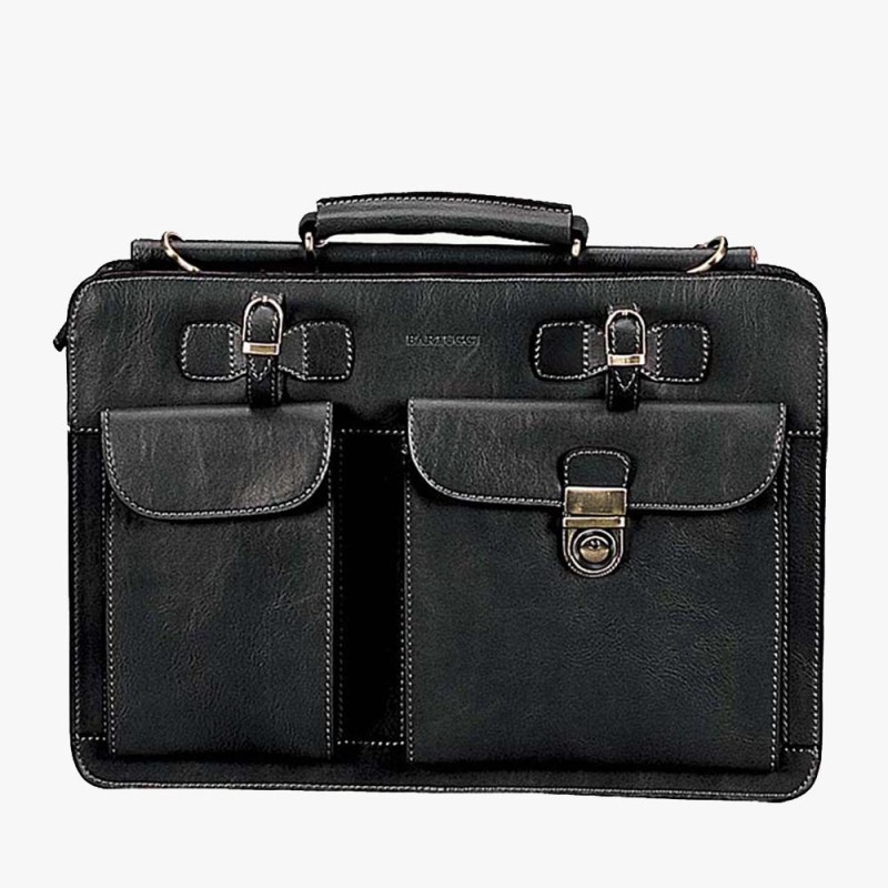 Bartuggi 118-12094, Χαρτοφύλακας, Δερματίνη, Μαύρο