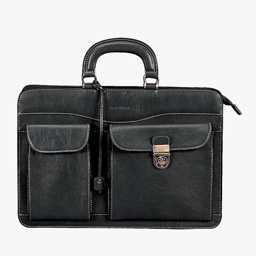 Bartuggi 118-12095, Χαρτοφύλακας, Δερματίνη, Μαύρο