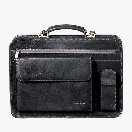 Bartuggi 160-6447-2, Χαρτοφύλακας, Δέρμα, Μαύρο