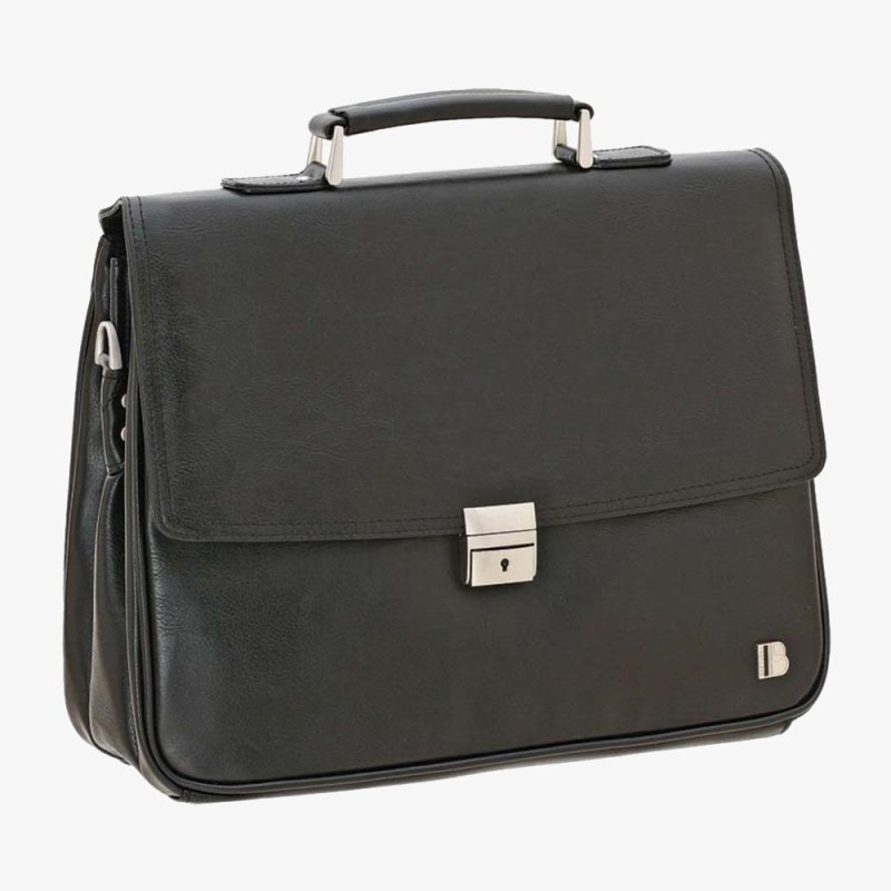 Bartuggi 710-2498, Χαρτοφύλακας, Δερματίνη, Μαύρο