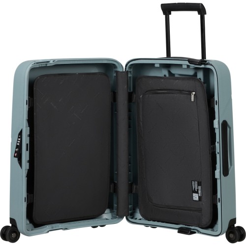 Samsonite 139845-1432, Magnum Eco Spinner 55, Μικρή/Καμπίνας, ΑΤΑΝ, Γκρι