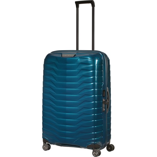 Samsonite 126042-1686 PROXIS, Σκληρή, Πολυπροπυλένιο, Μεγάλη 75CM, Πετρόλ