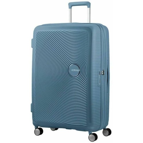 American Tourister 88474-E612, Soundbox Stone Blue, Μεγάλη, Πέτρινο Μπλε