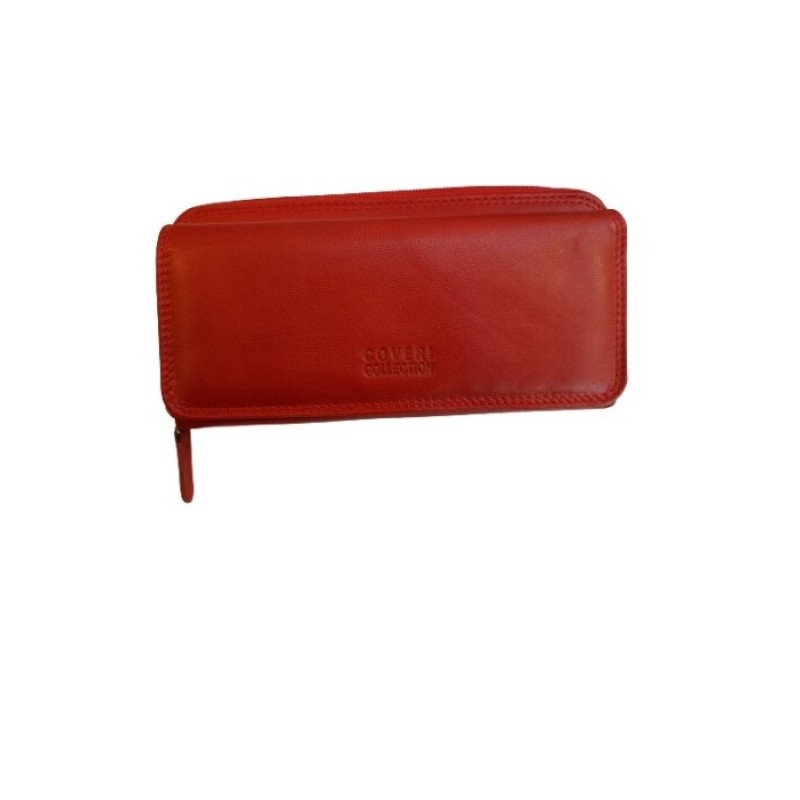 Coveri 1036689, Δέρμα, Κόκκινο 