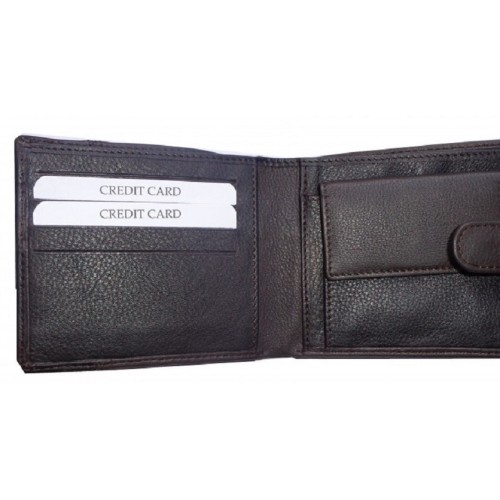 Luxus 52-43, Δερμάτινο, Καφέ/Μαύρο 