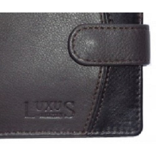 Luxus 52-43, Δερμάτινο, Καφέ/Μαύρο 