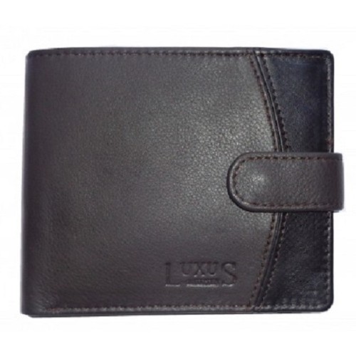 Luxus 52-43, Δερμάτινο, Καφέ/Μαύρο