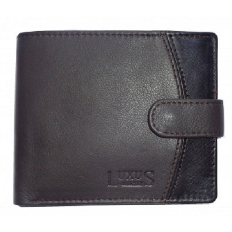 Luxus 52-43, Δερμάτινο, Καφέ/Μαύρο 