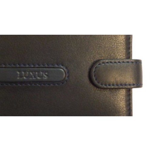 Luxus 52-52, Δερμάτινο, Μαύρο/Μπλε