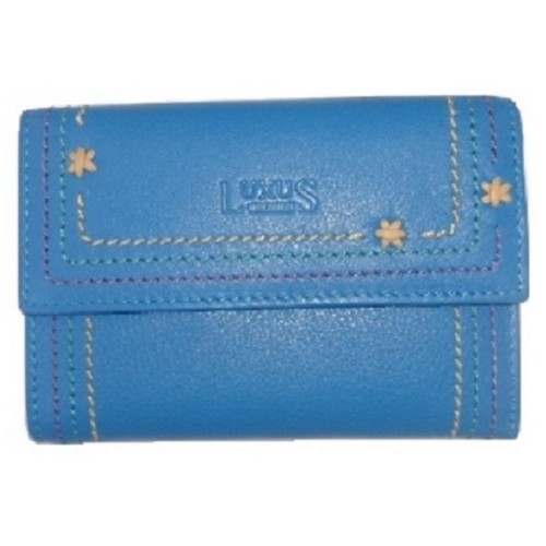 Luxus X 7002, Δερμάτινο, Floral, Γαλάζιο