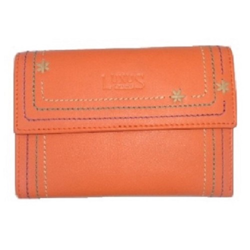 Luxus X 7002, Δερμάτινο, Floral, Πορτοκαλί