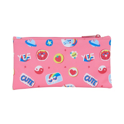 Safta 842044029 Blackfit8 Cute, Κασετίνα, Ύφασμα, Ροζ