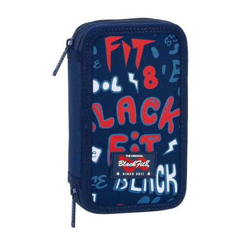 Safta 442046854 Blackfit8 Letters, Κασετίνα, Ύφασμα, Μπλε