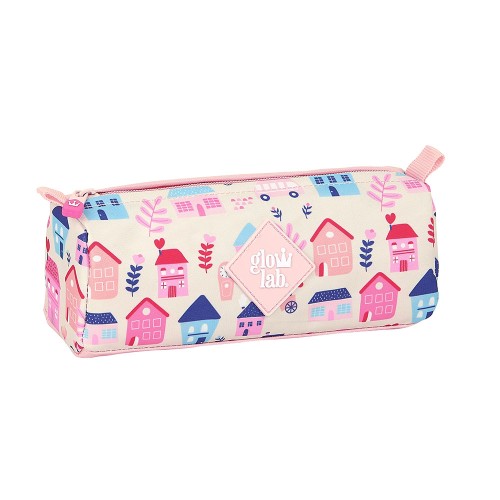 Safta 812133742 Glowlab Welcome Home, Κασετίνα, Ύφασμα, Ροζ