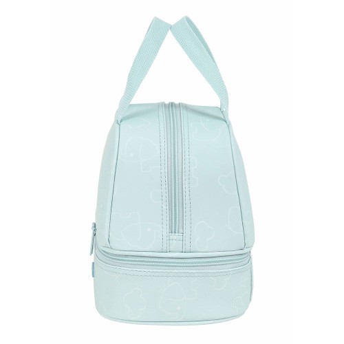 Safta 812183040 Thermos Preschool Elephant, Lunchbag, Ύφασμα, Γαλάζιο