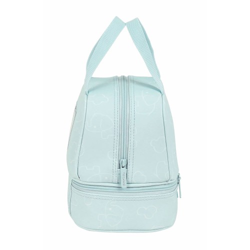 Safta 812183040 Thermos Preschool Elephant, Lunchbag, Ύφασμα, Γαλάζιο