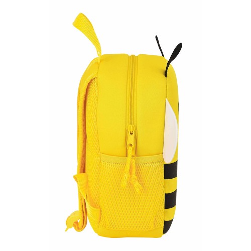 Safta 622103333 Neoprene Bee, Σακίδιο Πλάτης, Ύφασμα, Κίτρινο
