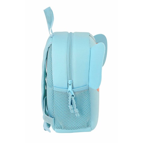 Safta 622104333 Neoprene Elephant, Σακίδιο Πλάτης, Ύφασμα, Γαλάζιο