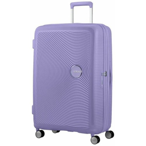 American Tourister Soundbox 88474 1491 Soundbox Lavender, Σκληρή, Μεγάλη, Μωβ
